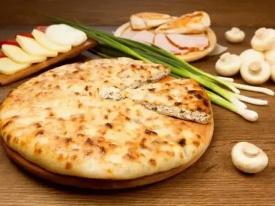Рецепт «Осетинский пирог с курицей, сыром и грибами» в домашних условиях — статья об осетинских пирогах, пекарня «Цыт», Моск…